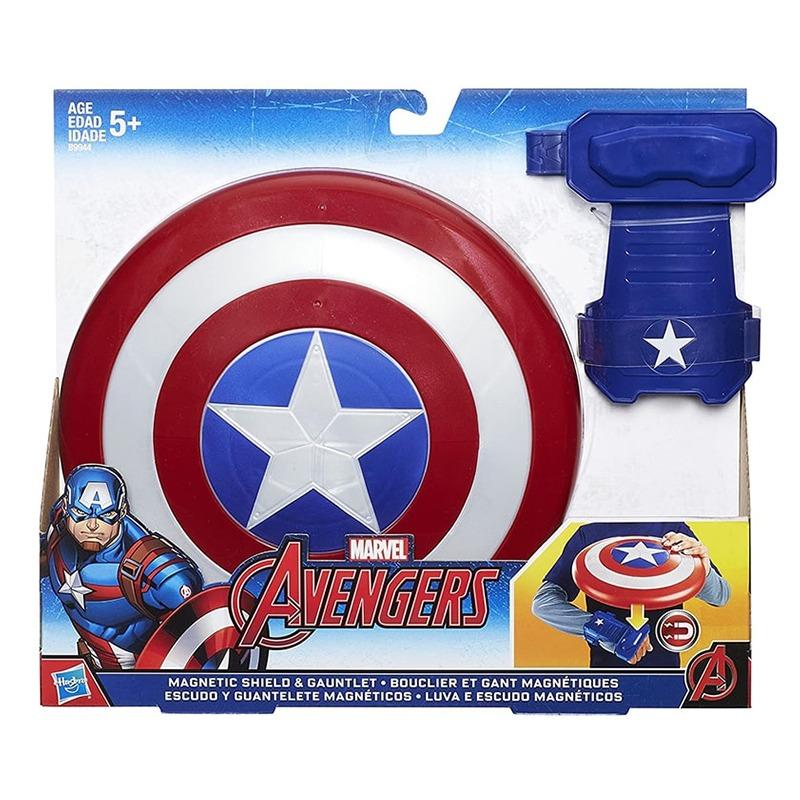 Marvel Avengers Captain America Magnetic Shield And Gauntlet