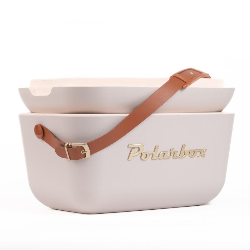 Polarbox Retro Cooler Box Gold Edition – Perla – 20L