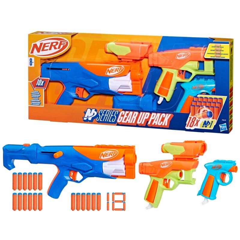Nerf N Series Gear Up Pack - 3x Blasters