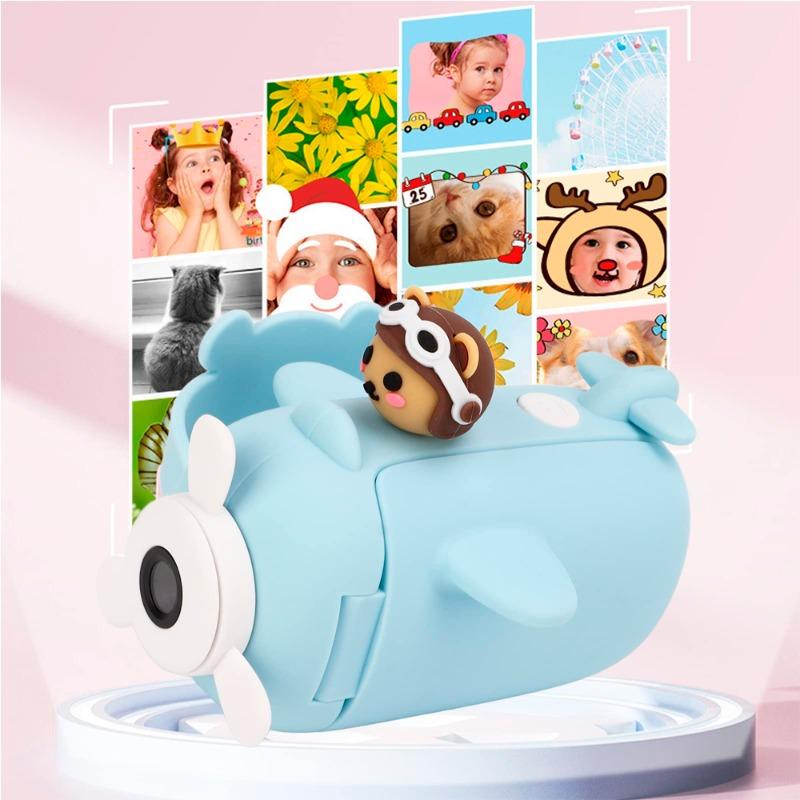 جيزي - كاميرا فيديو رقمية للأطفال في ون لون أزرق