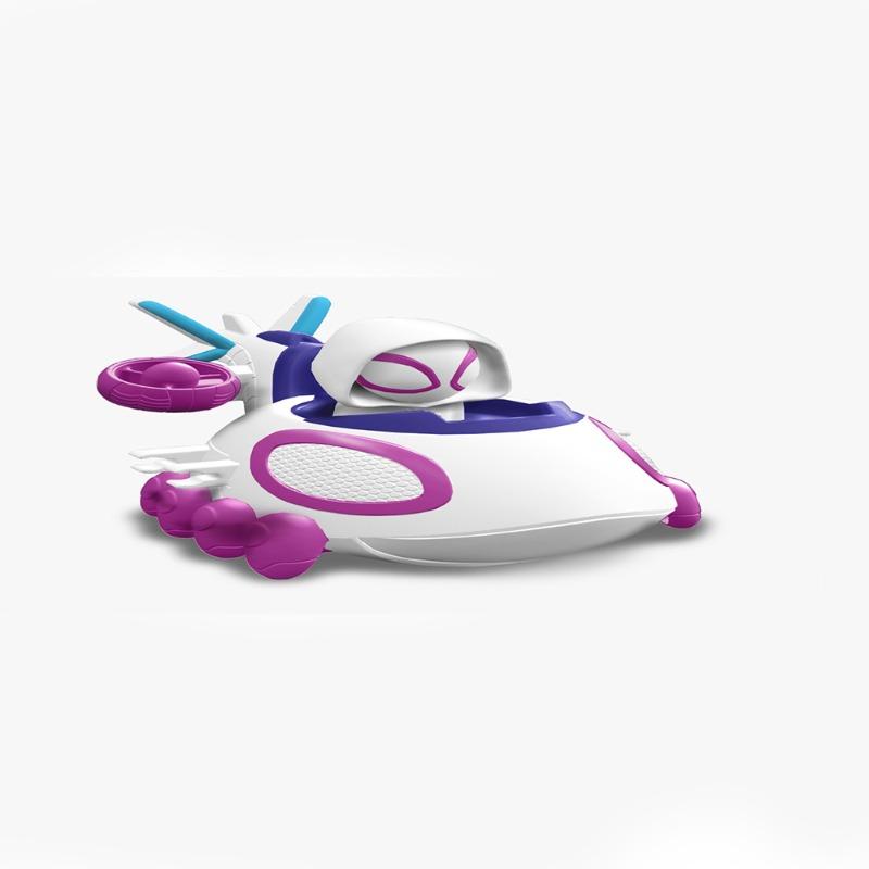 Marvel's Spidey & His Amazing Friends - Web-Dart Vehicle with Ghost Spider Figure