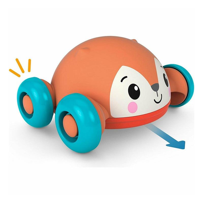 Fisher-Price Roll Pop And Zoom Friends Toy Vehicle - Orange