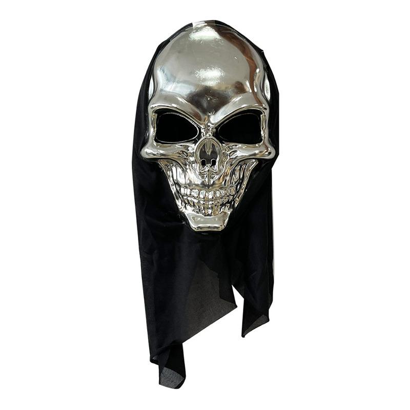 ماد تويز - قناع الجمجمة الفضية لزي الهالوين