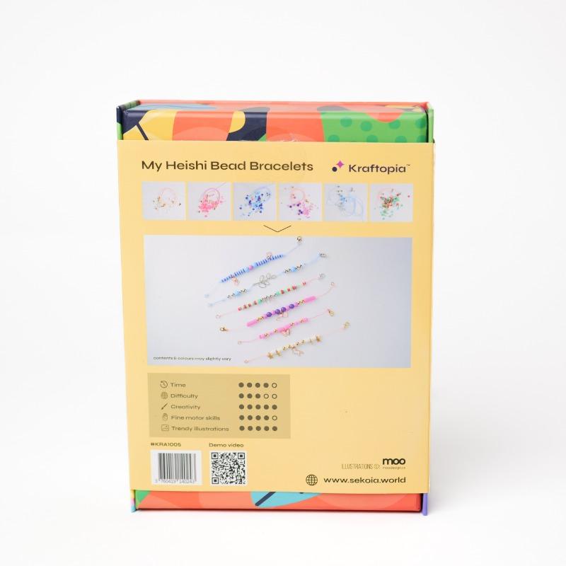 Sekoia My Heishi Bead Bracelets - Jewelry Making Craft Set