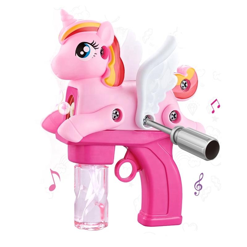 Diy Electric Disassemble Bubble Gun - Unicorn