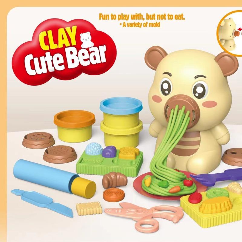 Little Clay And Cute Bear Putty Series