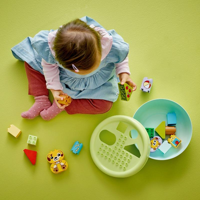 ليغو دوبلو – بيت الجرو لتصنيف الأشكال │ 17 قطعة