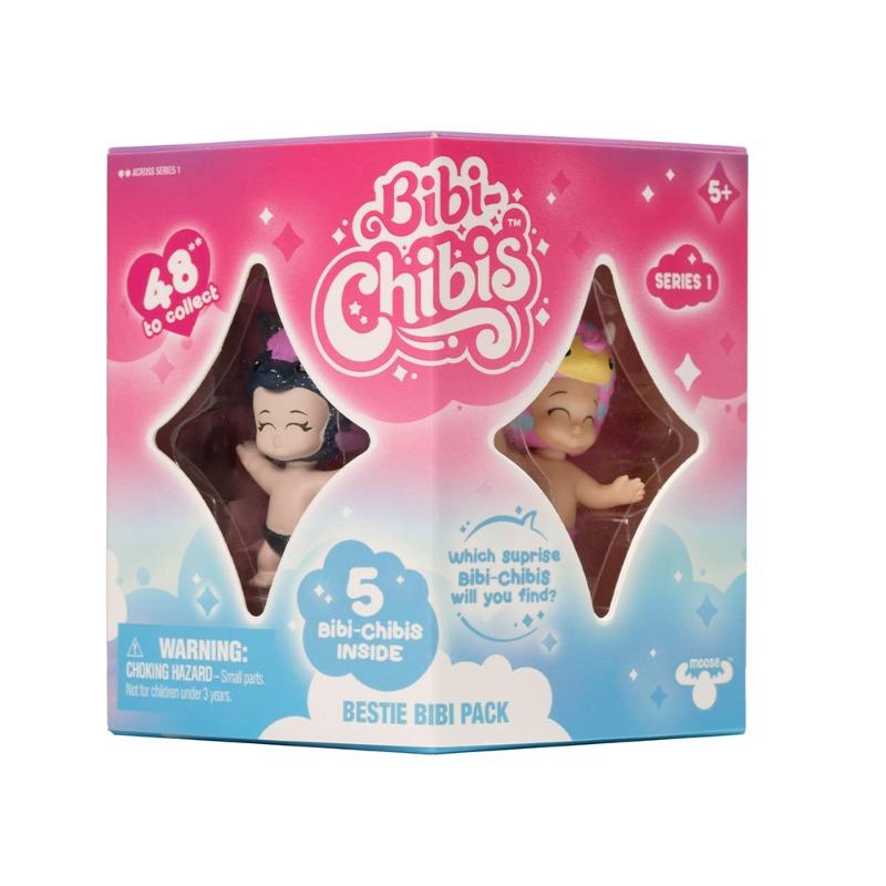 Bandai Bibi Chibis Pack Of 5 Collectable Figures