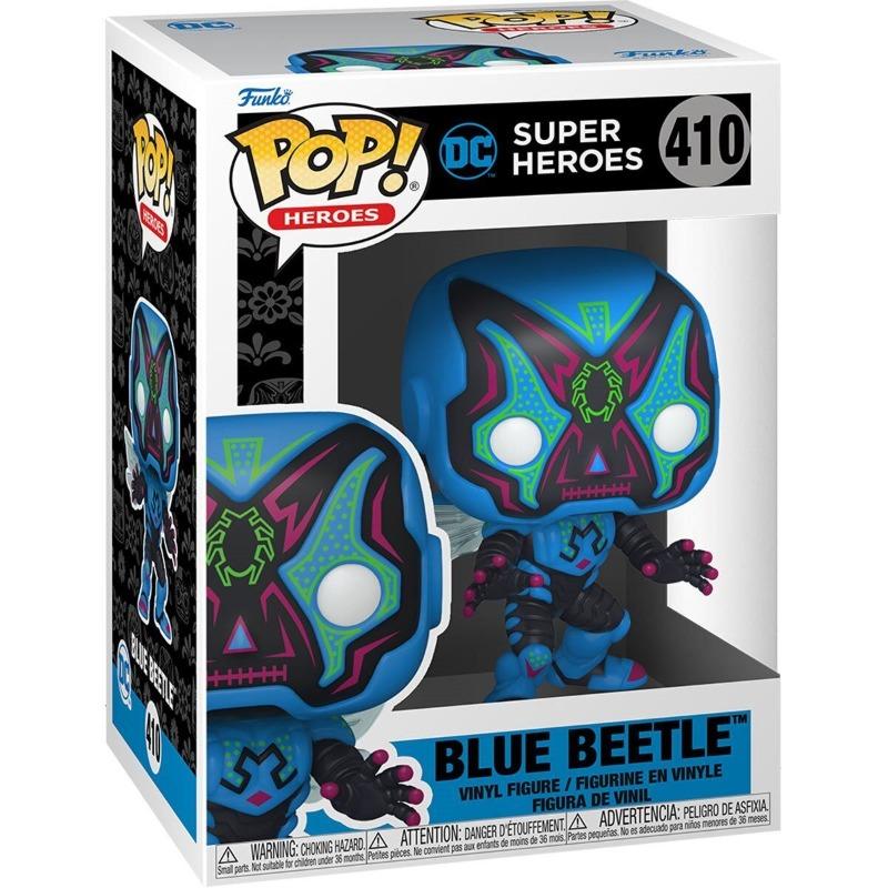 Funko Pop Dia De Los DC Blue Beetle Figure
