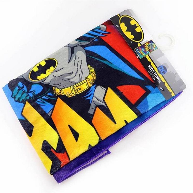 Warner Bros DC Comics Batman Microfiber Beach Towel 55 x 110 cm - Blue