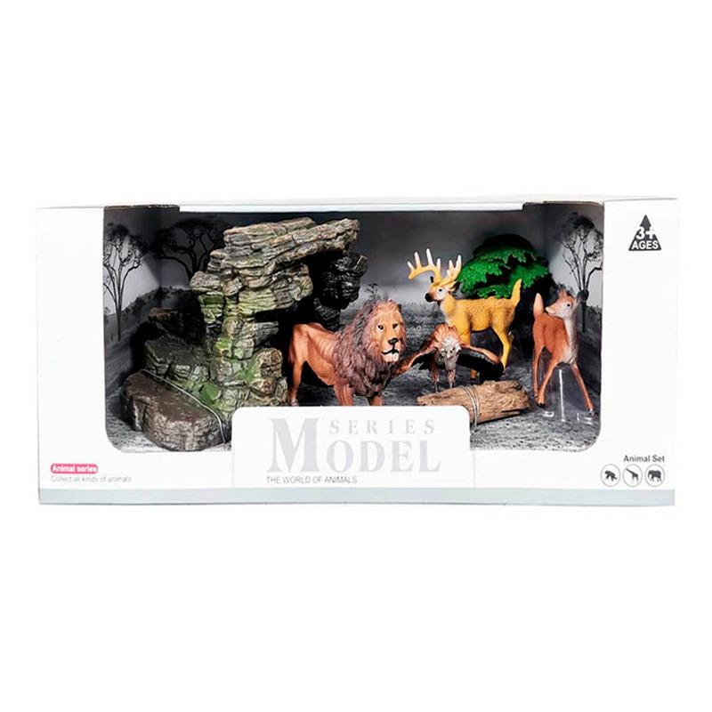 TTC - Series Animal Figure Mix 4 Pcs Set Assorted