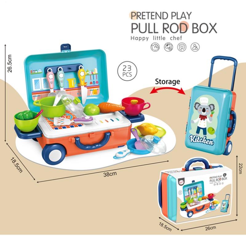 Chamdol 2 In 1 Kithchen Playset Case