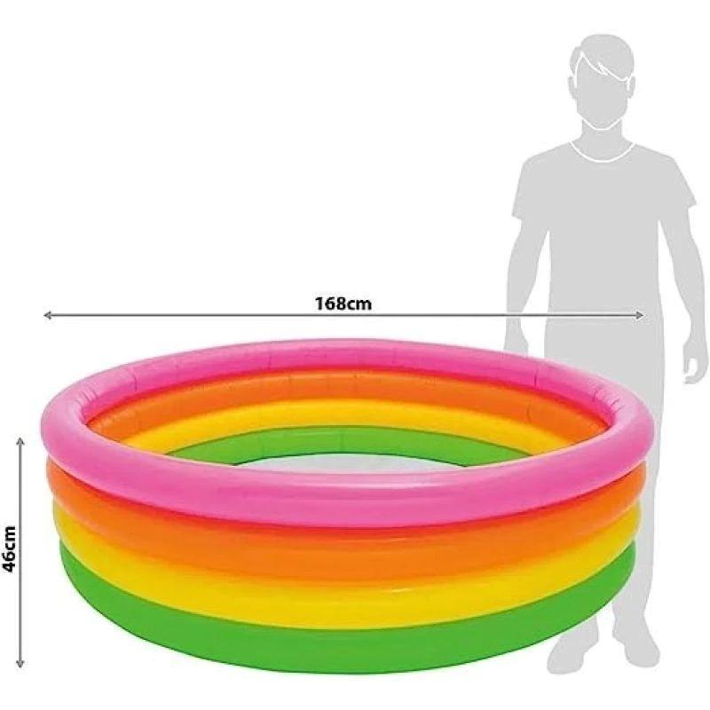 Intex - Inflatable Kids Swimming Pool Sunset Glow