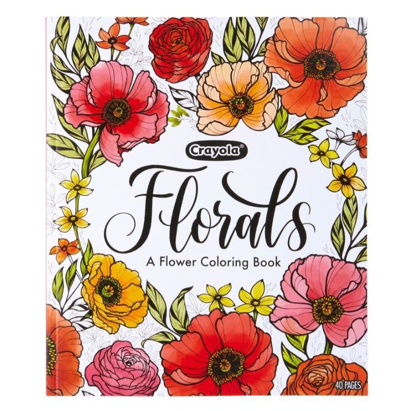 Crayola Mandela Flowers Coloring Book