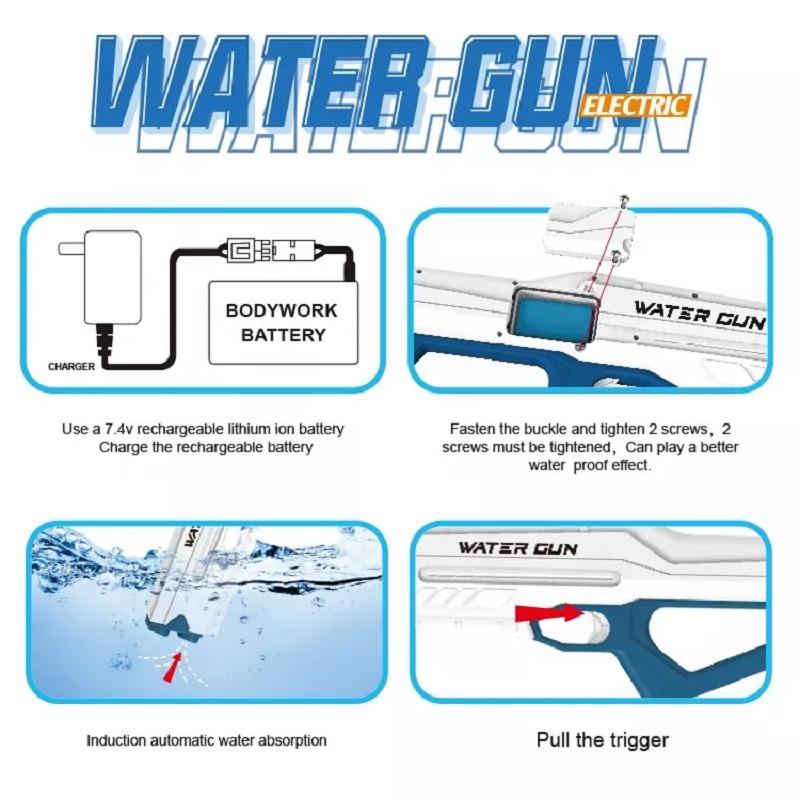 مسدس الماء الكهربائي إنداكتيف أبسوربشن