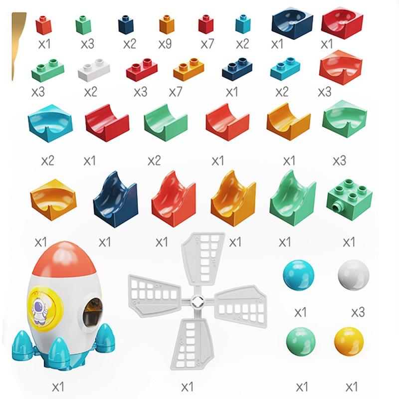 مجموعة مكعبات بناء مدار الكرة الفضائية