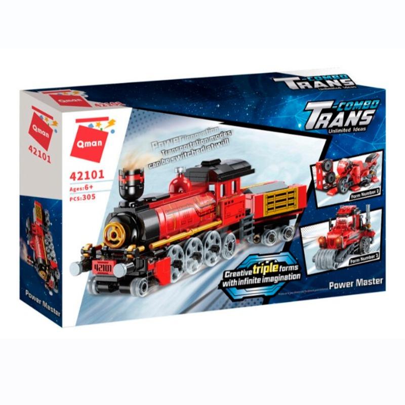 Qman - Power Master Building Set 305 Pcs