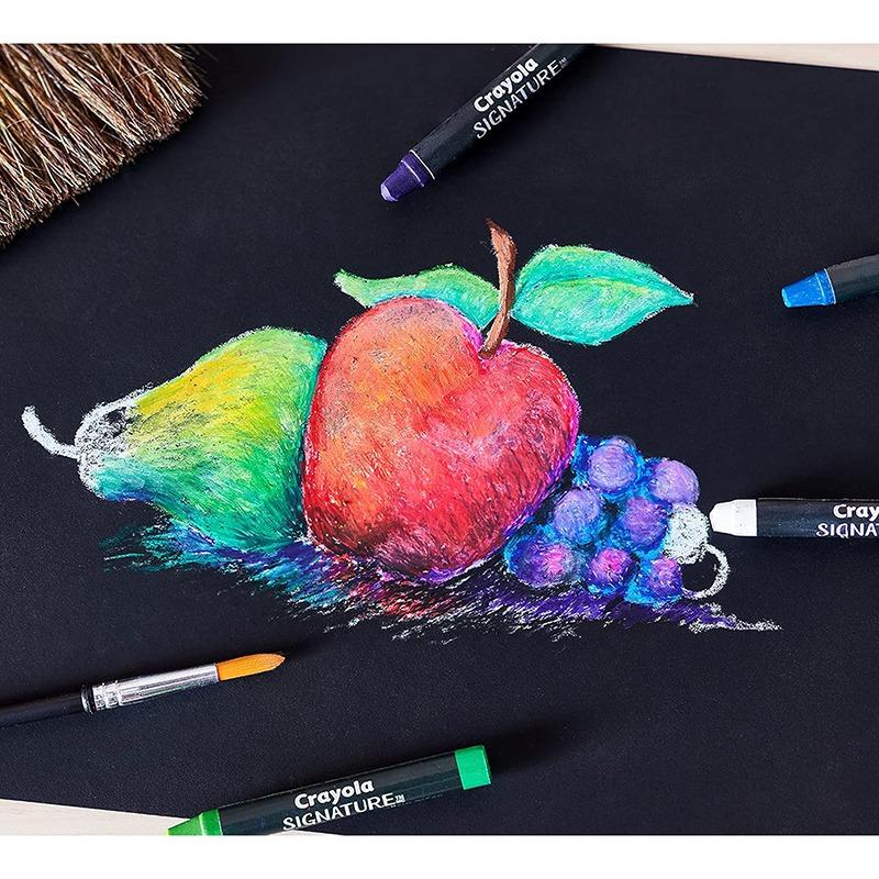 كرايولا - عصي تلوين مائية فاخرة وفرشاة طلاء من سيجنتشر - 12 قطعة