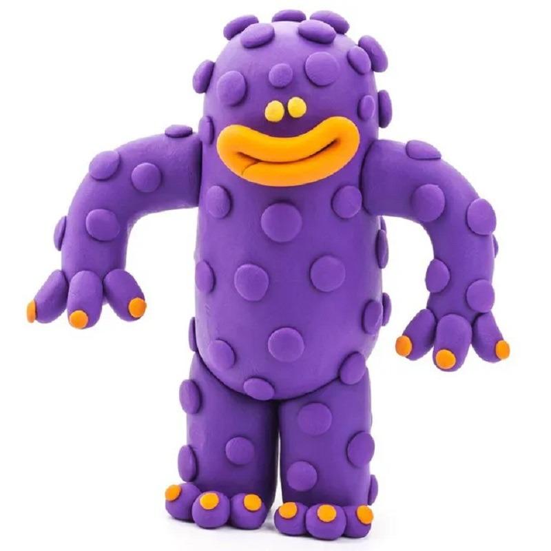 Hey Clay DIY Bigwig Plastic Modelling Air Dry Clay Kit - 3pcs