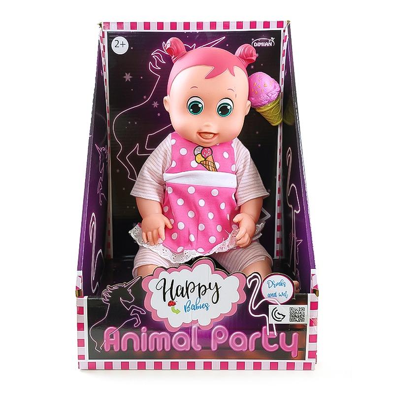 Dimian Happy Babies Doll Animal Party