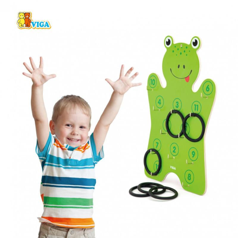 Viga Ring Toss Frog