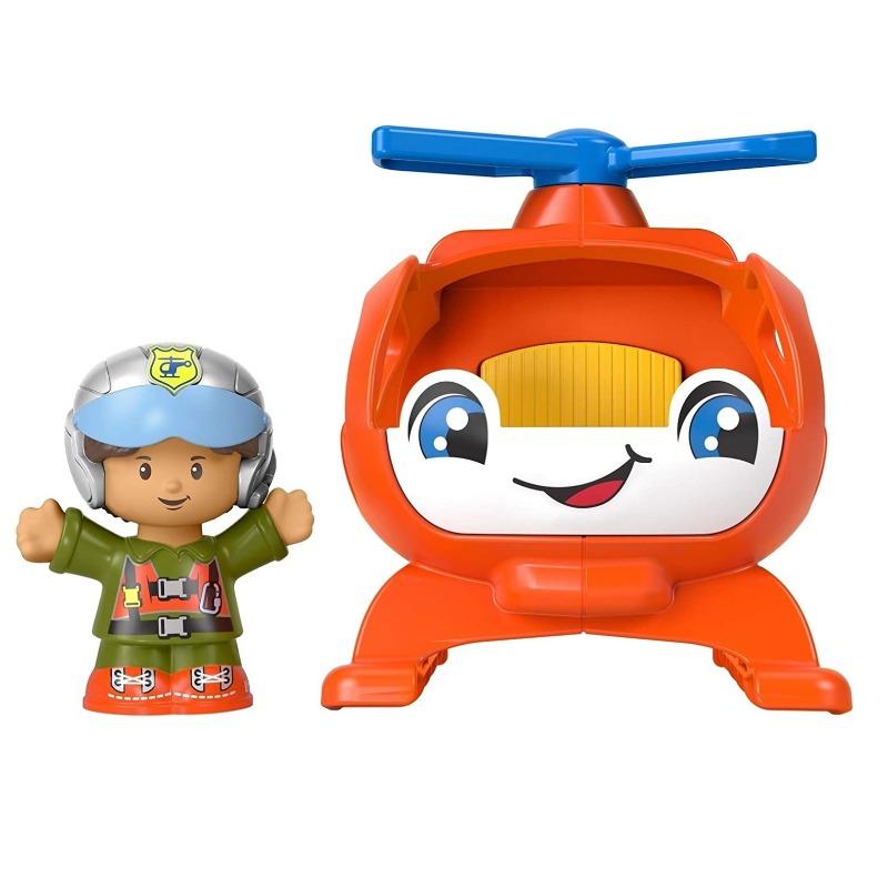Fisher Price Little People Pilot Helicopter Toy