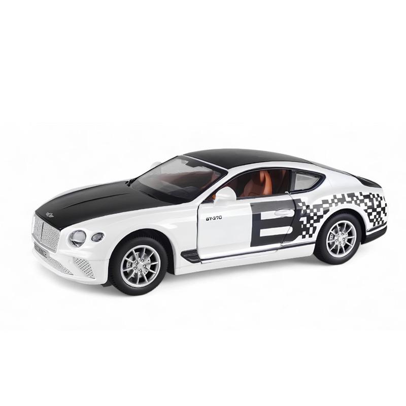 Bentley Continental Diecast Metal Pull Back Action Car 1:22