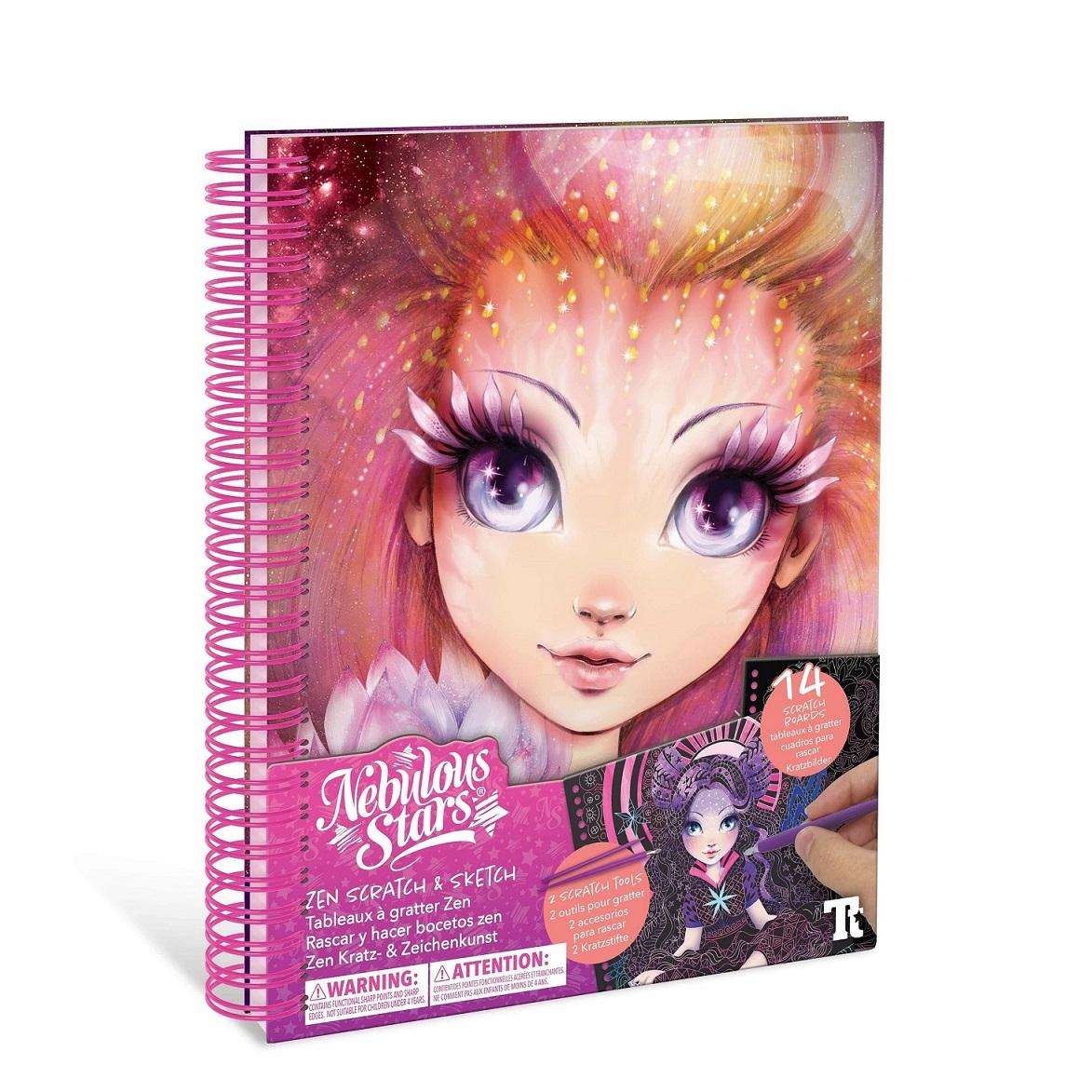 Nebulous Stars -Zen Scratch And Sketch Art Book