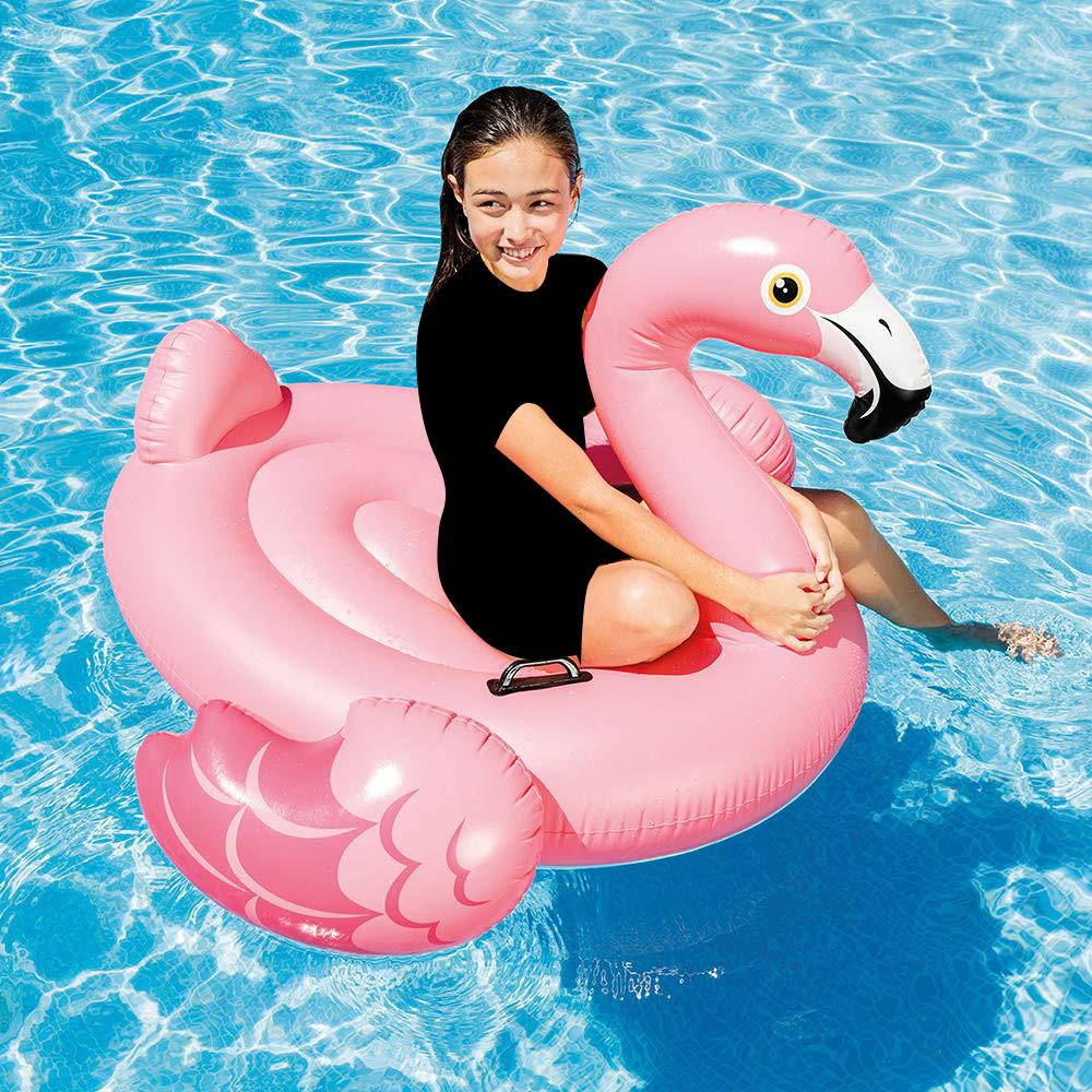 Intex - Inflatable Flamingo Swimming Float - Pink