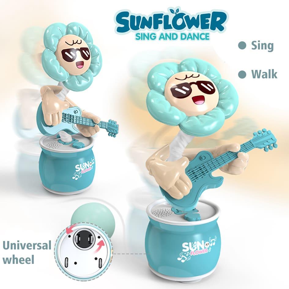 لعبة زهرة سان فلاور الموسيقية - أزرق