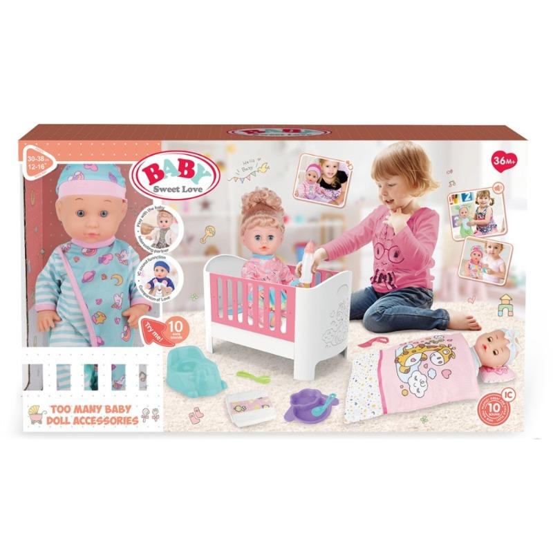 13-Inch Drinking Doll with Sound – 2 Colors