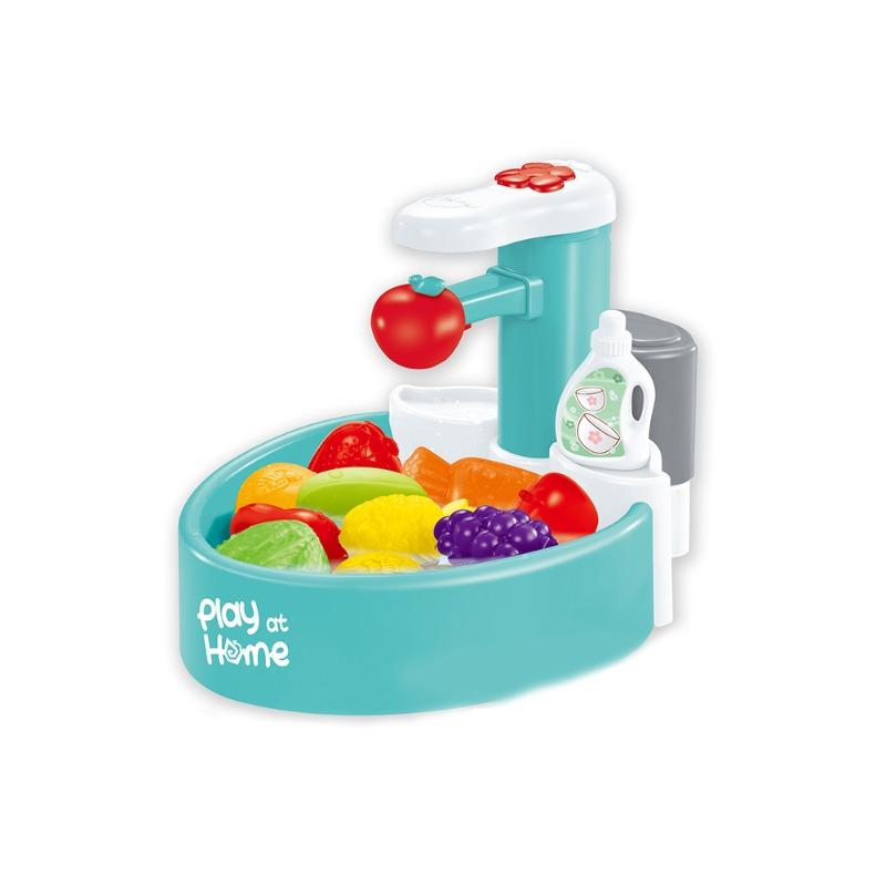 Fruit and Vegetable Cleaning Table Play Set -Green