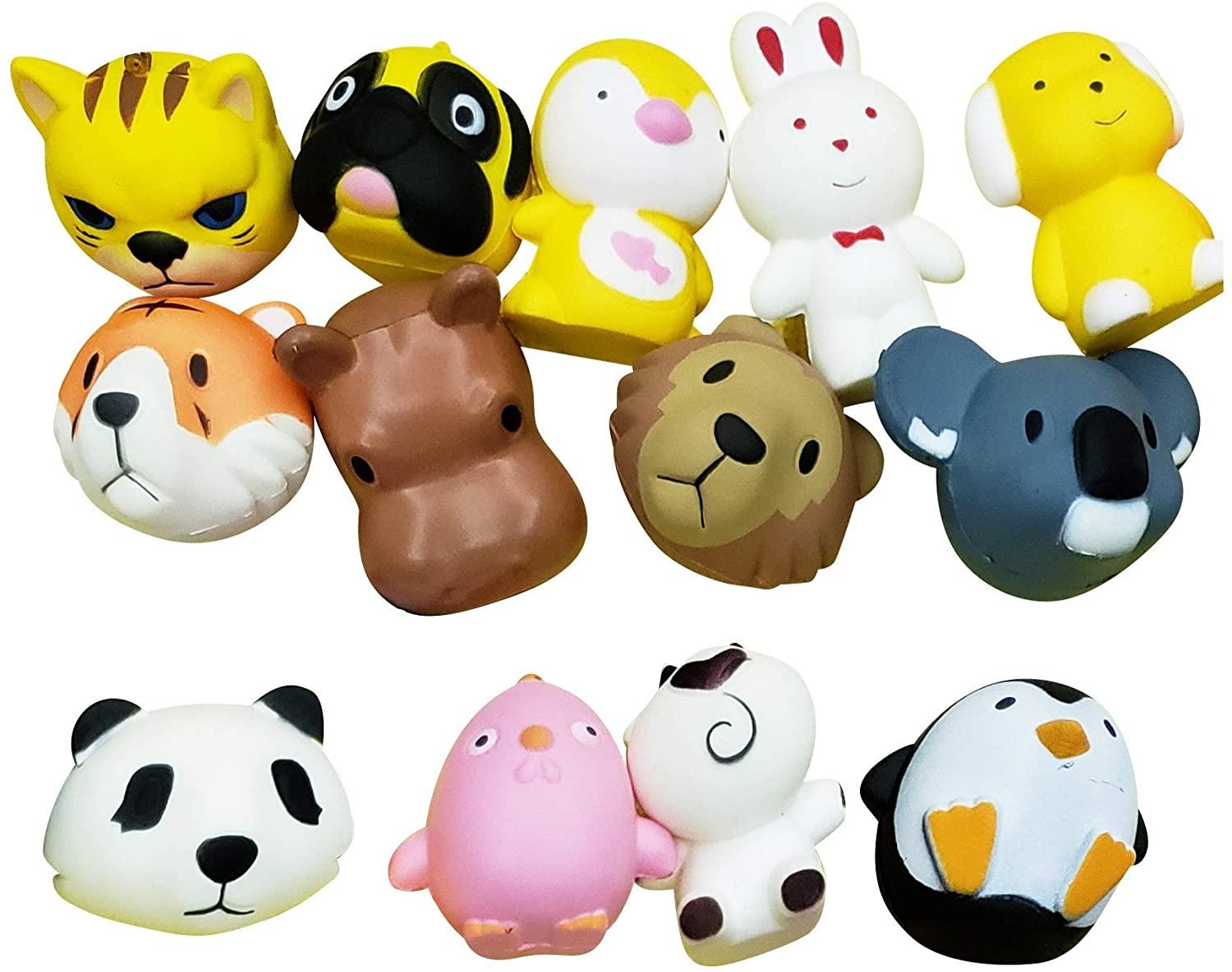 بي جوي سينسوري - سكوشي على شكل حيوان ذات ملمس ناعم صغيرة الحجم - عدد1