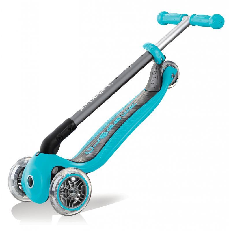 Globber Primo Foldable With Anodized T-Bar - Teal