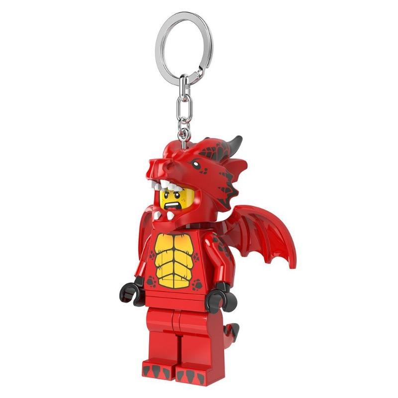 Lego IQ Minifigurines Keychain Dragon Suit Guy