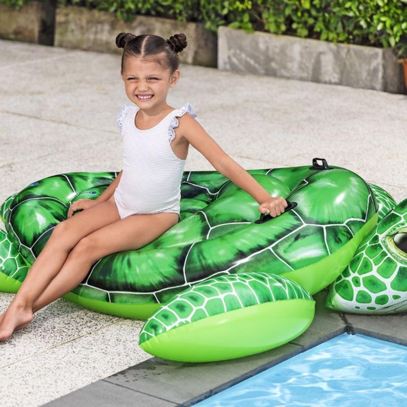 Bestway Turtle Water Pillow Green 153 x 140 x 38 cm
