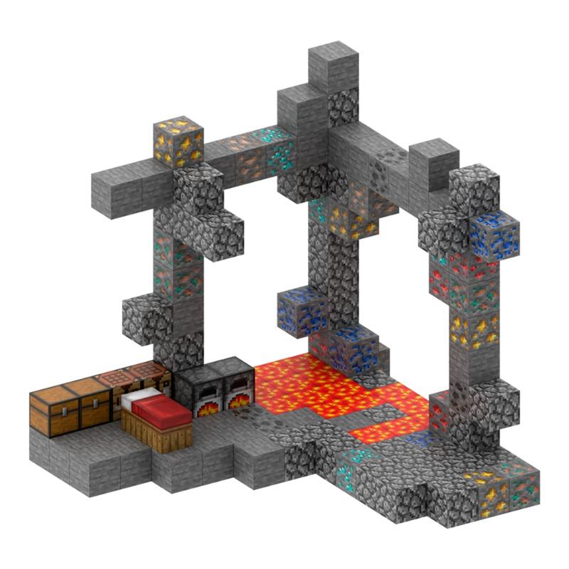 مجموعة كتل البناء المغناطيسية ماين اكسبلوريشن