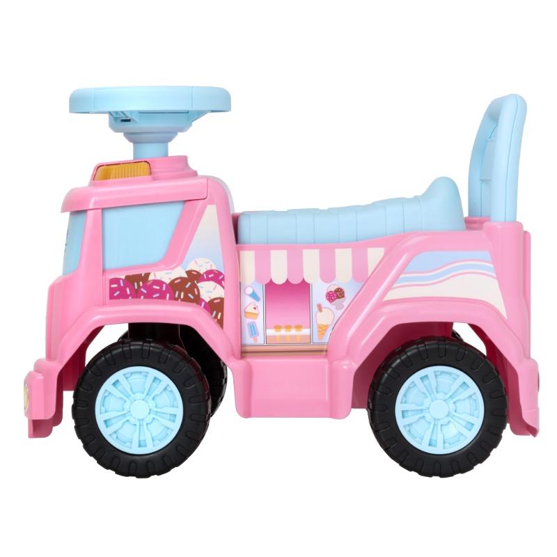 إيفو - عربة ركوب ماي فيرست فوت شاحنة الأيس كريم لون وردي