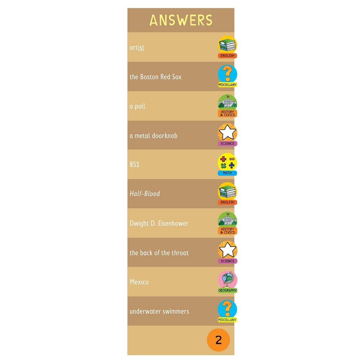 Brain Quest Garde 7 - 1500 Questions And Answers To Challenge The Mind