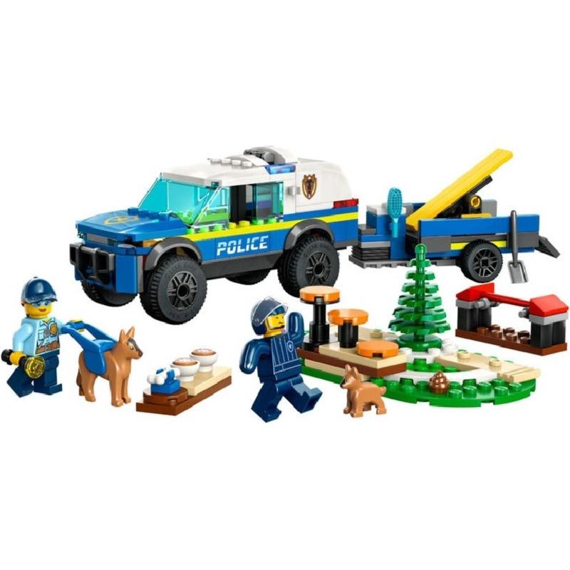 LEGO City Mobile Police Dog Training Building Toy Set - 197 Pcs