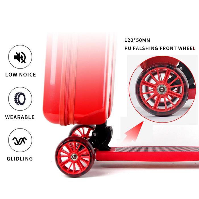 Ferrari Luggage Foldable Scooter - Red