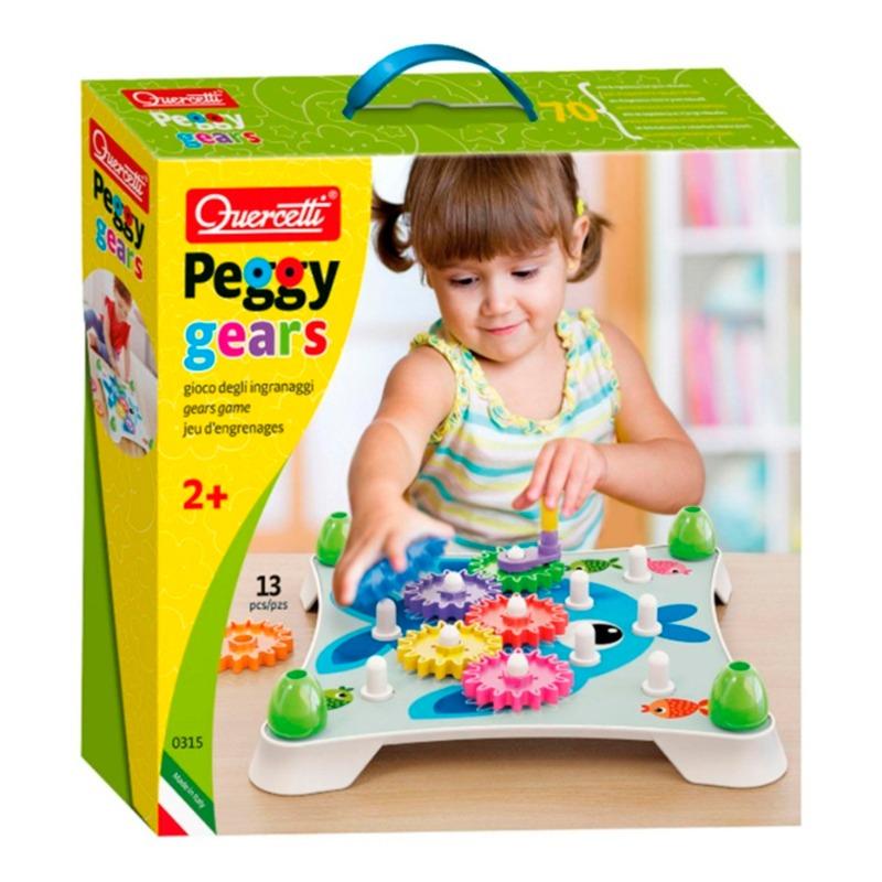 Quercetti  Jumbo Gears Truss Building Set - 13 Piece