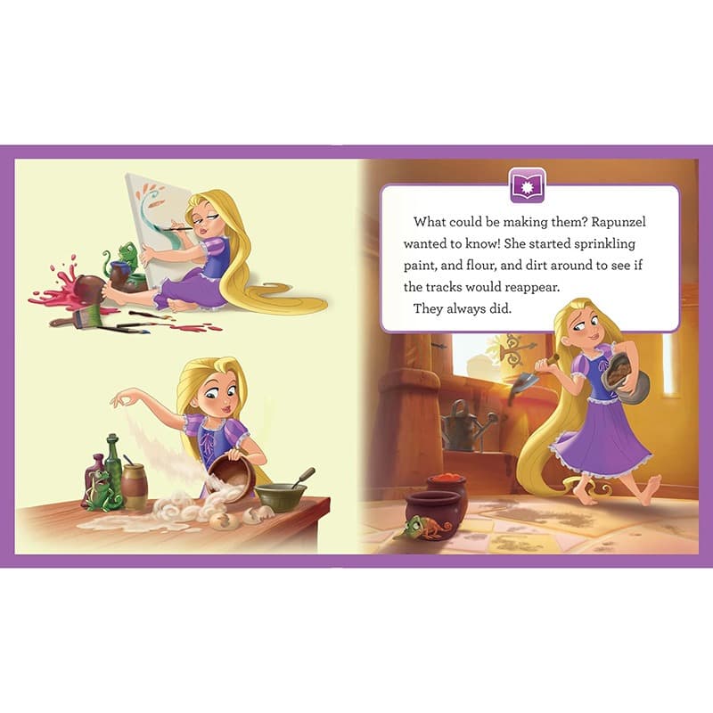 Disney Princess Electronic Reader and 8 Books Library