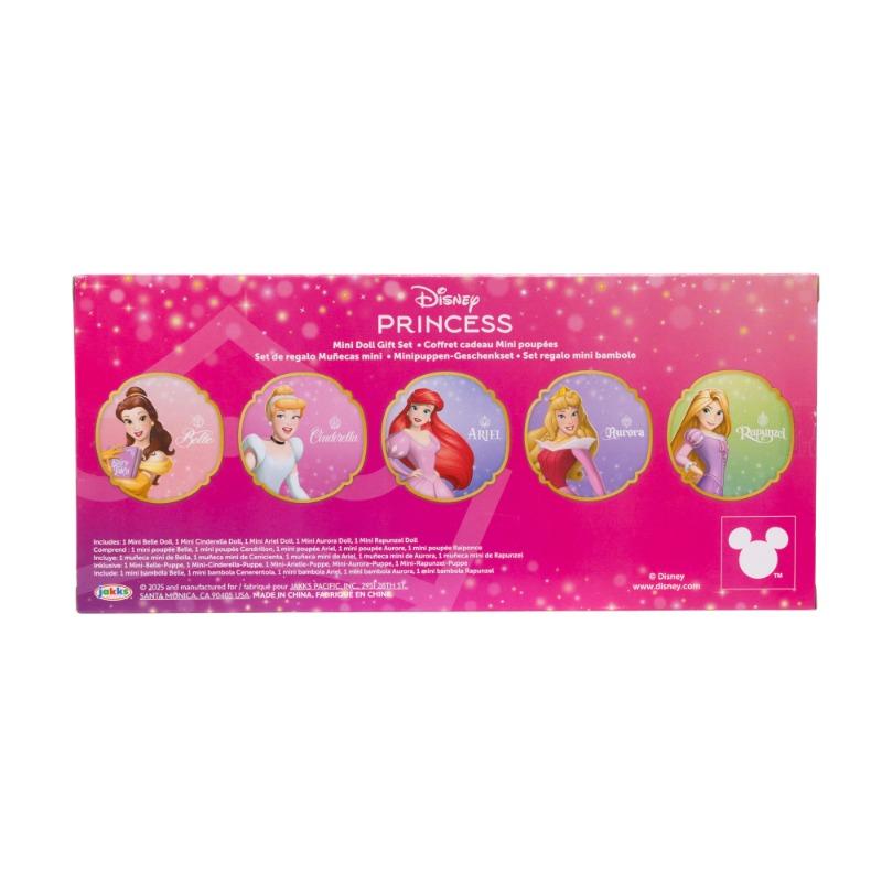 Mattel Disney Princess & Friends Set with 5 Posable Small Dolls
