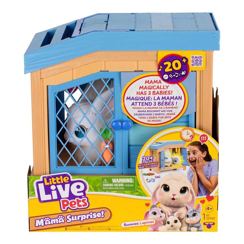 Little Live Pets Mama Surprise Rabbit Playset