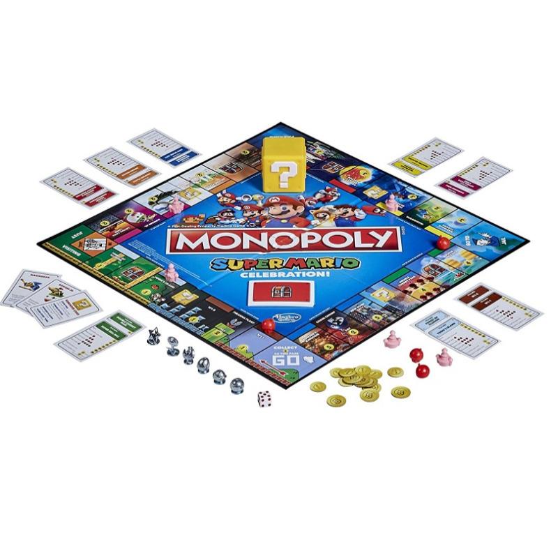 Buy 1 Get 1 Free Monopoly Super Mario Celebration Edition Game + Monopoly Speed Game