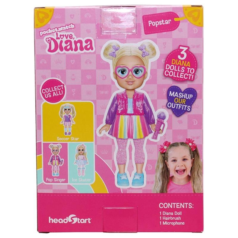 Love Diana Popstar Doll - 6 Inch