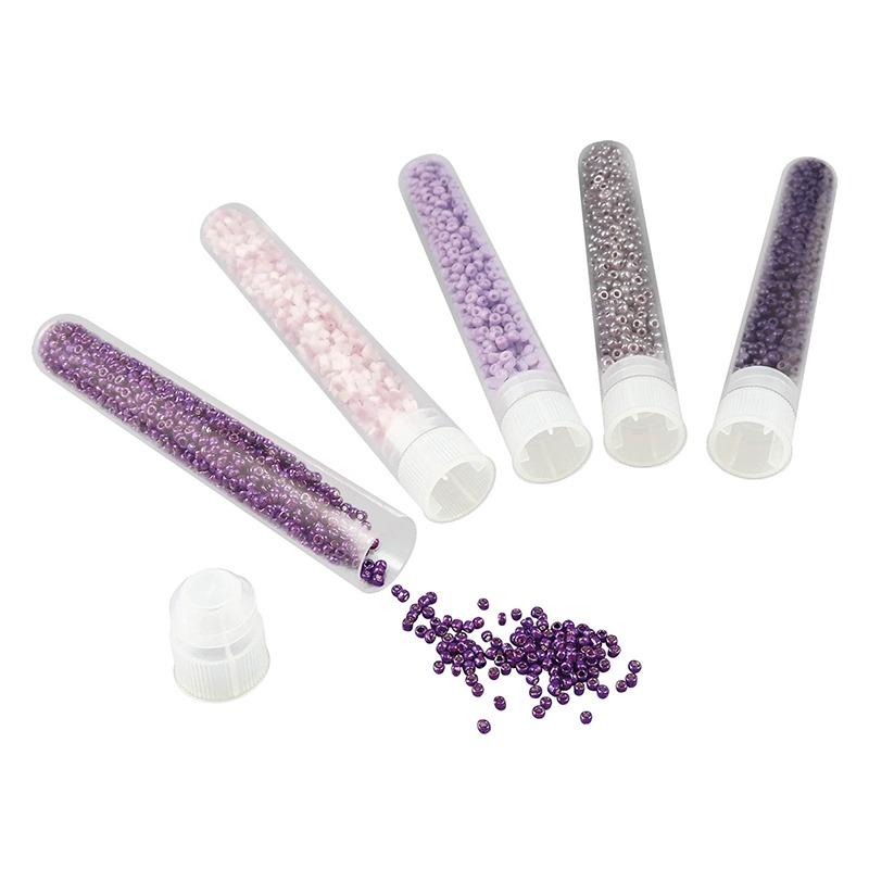 Buki Bead Tubes - Purple