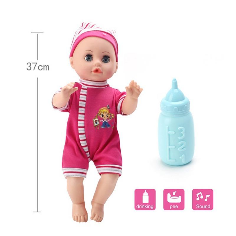 بيبي ليتل لوفز - دمية بعيون متحركة مع صوت