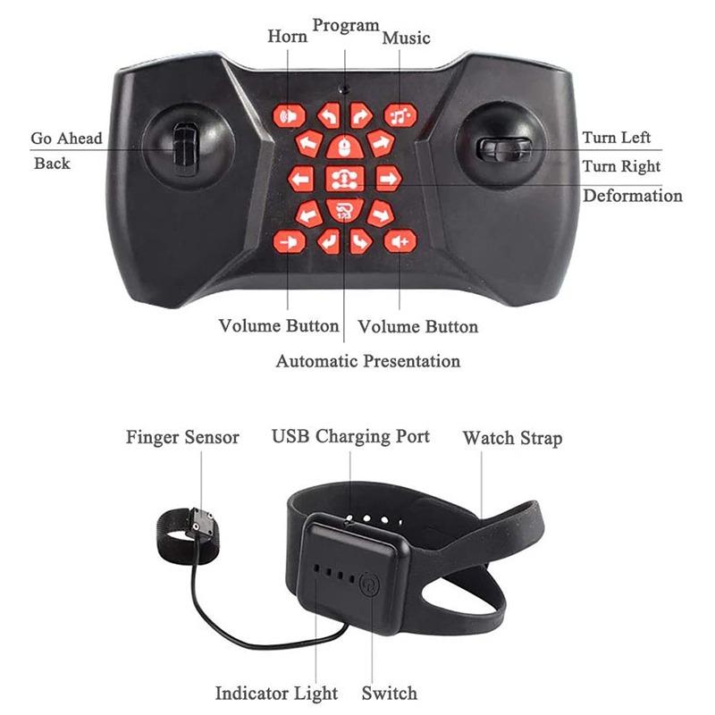 Double Sided Stunt RC Car - Assorted